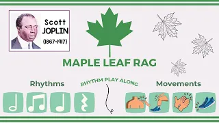 Rhythm and Body percussion Play Along│Maple Leaf Rag Scott Joplin