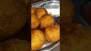 Crispy Potato Cheese Balls - Potato Cheese Ball Recipe #shorts