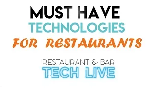 8 Restaurant Technologies That Will Improve Business