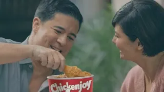 Jollibee Chickenjoy TVC 1H 2021 15s with Charlene Gonzales and Aga Muhlach