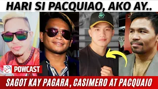 Carl Jammes Martin Sumagot Kay Pagara ! Nagsalita Tunkol Kay Casimero at Pacquiao