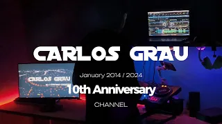 10th Anniversary Channel | Deep House, House Music 2024 (Mini Mix) | Carlos Grau