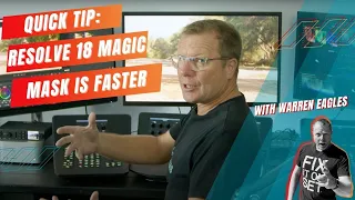 Resolve Quick Tip: Magic Mask is much faster