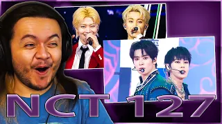 NCT 127 - ‘Be There For Me' & ‘Kick It’ & 'Fact Check' @ SBS Gayo Daejeon 2023 | REACTION