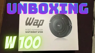 Robô aspirador WAP W100 unboxing