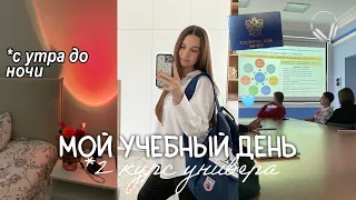 Мой учебный день в универе 🎧 *первые дни 2 курса* STUDY VLOG