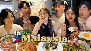 Introducing Filipino Food to my Korean Friends in Malaysia! (feat. BALUT😂🇵🇭)