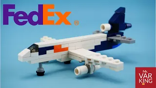 Lego Tutorial FedEx Mcdonell Douglas DC 10