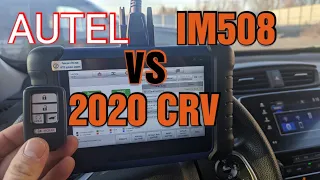 How to program a Honda CRV Key( Autel im508)