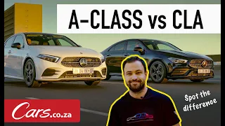 Mercedes CLA vs Mercedes A-Class Sedan Review - What's the difference?