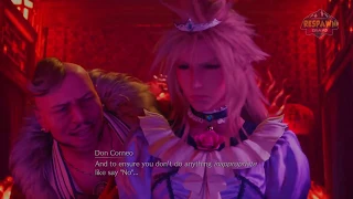 Don Corneo "Flirting" With Waifu Cloud - Final Fantasy VII Remake Funny Moment