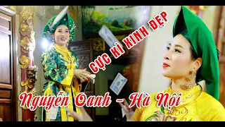 Thanh Đồng Cực Kì Xinh Đẹp -NGuyễn Oanh Loan Giá Hầu Thánh Tại Đền Cô Quế - Minh Khai - Hà Nội.