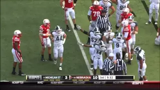 Nebraska 24 - Michigan St. 3