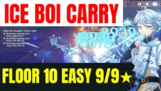 SPIRAL ABYSS FLOOR-10 9/9 STARS GUIDE - Genshin Impact