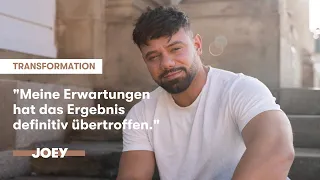 Bodybuilder Joey bekommt ein Haarsystem bei O.C. in Stuttgart - Was eine Veränderung! 💪