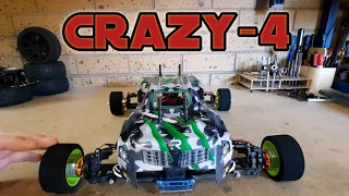 The Evolution of RC cars? QUAD motor RC car! EXPLAINED and 3s test.