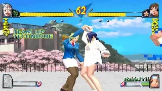 Rival Schools [PS1] - Tiffany2 & Kyoko2 (with both endings)