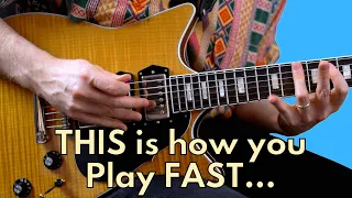 How To Play FAST on Guitar (300bpm and beyond!) | Ben Eunson