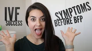 My Earliest Pregnancy Symptoms | IVF Success!