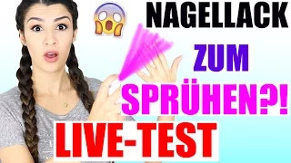 VERRÜCKTES PRODUKT IM LIVE TEST: NAGELLACK SPRAYDOSE! 🙊 TOP ODER FLOP? | KINDOFROSY