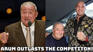 BOB ARUM OUTLASTS THE COMPETTION TOP RANK BOXING STILL THRIVING...NEVER BET AGAINST THE BOBFATHER