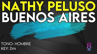 Nathy Peluso - Buenos Aires - Karaoke Instrumental - Hombre