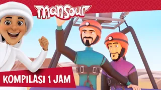 Kompilasi Episode Lengkap #4 🤩 | 1 Jam 🕐 | Petualangan Mansour ✨