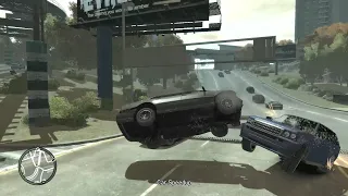 GTA 4 High Speed Car Crashes Compilation