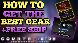 COUNTER:SIDE - HOW TO GET THE BEST GEAR AND FREE SR SHIP