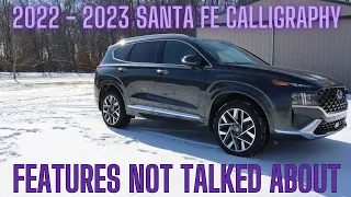 2022-2023 Hyundai Santa Fe Calligraphy - 12 Features Others Aren't Covering!