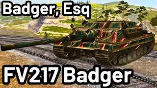 FV217 Badger, Badger Esq | WOT Blitz Pro Replays