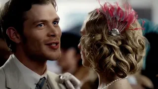 TVD 3x20 || Klaus and Caroline dance at Decade Dance || Klaroline Scenes HD