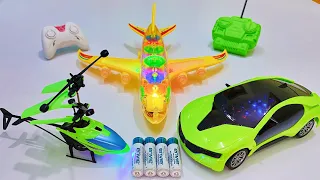 Transparent 3D Lights Airplane A380 & 3D Lights Rc Car | Remote Control Car | Rc Helicopter | airbus