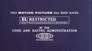 Vintage R - RESTRICTED Film Rating Bumper