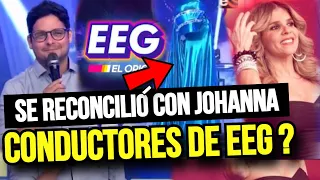 JOHANNA SAN MIGUEL PODRÍA SER UNA DE LAS CUATRO CONDUCTORAS DE EEG TRAS AMISTARSE CON GIAN PIERO.