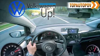 Volkswagen Up! 1.0MPI (44kW) |9| 4K TEST DRIVE POV - ACCELERATION, R3 SOUND & TOP SPEED🔸TopAutoPOV
