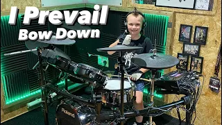 I Prevail - Bow Down - Drum Cover || Age 9!