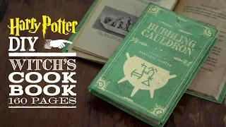 Harry Potter Cookbook DIY: The Bubbling Cauldron - Harry Potter Inspired