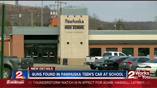 Pawhuska teen allegedly brings guns to school