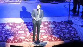 You'll Never Walk Alone, Josh Groban, Sony Centre, Toronto, 21st September 2015