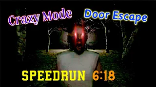 Granny v1.2 (PC) Speedrun 6:18 | Door Escape Crazy Mode Glitchless
