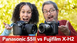 Panasonic S5 II vs Fujifilm X-H2 Camera Comparison - Which is Better?