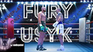 Fury v Usyk Undisputed Boxing Game *Simulation*  🥊 *Gameplay Only*  🥊