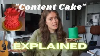 Content Cake - Explained! A cake decorator/content creator's best friend...