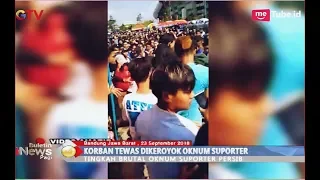 BRUTAL!! Detik-detik Suporter Persija Tewas Dikeroyok Oknum Bobotoh di Luar Stadion GBLA - BIP 24/09