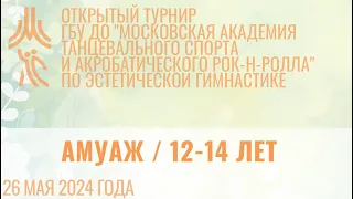 Амуаж, 12-14 лет, открытый турнир "МА танцевального спорта и АР"