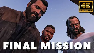 GTA 5 - FINAL MISSION - 4K ULTRA HD GRAPHICS 60FPS (PC) - NVIDIA RTX 3060 (EXPANDED and ENHANCED)