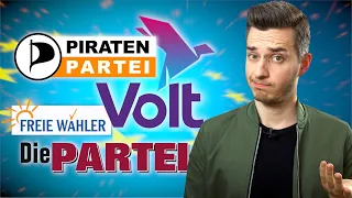 5 kleine Parteien neutral erklärt | EU-Wahl