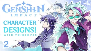 Character Design Chronicles: Genshin Impact 2 | SPEEDPAINT