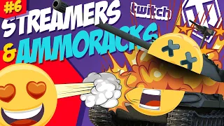 #6 Streamers & Ammoracks | Blow ups Compilation | World of Tanks